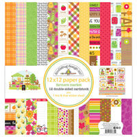 Doodlebug Design - Farmer's Market Collection - 12 x 12 Paper Pack