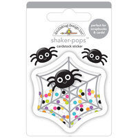 Doodlebug Design - Monster Madness Collection - Halloween - Cardstock Stickers - Shaker-Pops - On the Web