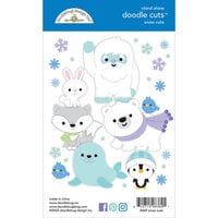 Doodlebug Design - Snow Much Fun Collection - Doodle Cuts - Metal Dies - Snow Cute