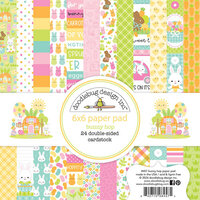 Doodlebug Design - Bunny Hop Collection - 6 x 6 Paper Pad