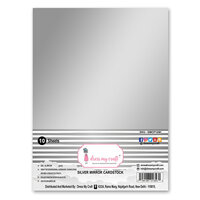 Dress My Craft - A4 Mirror Cardstock - Silver - 10 Pack