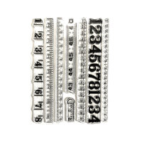 Elizabeth Craft Designs - Clear Photopolymer Stamps - Measurements