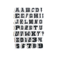 Elizabeth Craft Designs - Clear Photopolymer Stamps - Wonky Letters