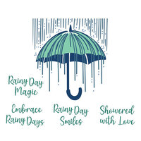 Couture Creations - Parkside Crafts - Stencils - Rainy Day Magic