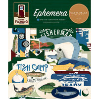 Carta Bella Paper - Gone Fishing Collection - Ephemera