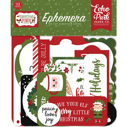 Echo Park - Christmas Magic Collection - Ephemera