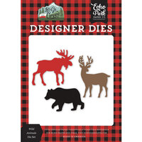 Echo Park - Let's Go Camping Collection - Designer Dies - Wild Animals