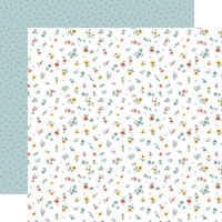 Echo Park - Our Happy Place Collection - 12 x 12 Double Sided Paper - Sweet Flowers