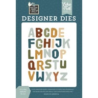 Echo Park - Special Delivery Baby Boy Collection - Designer Dies - It's A Boy Alphabet