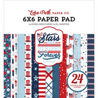 Echo Park - Stars And Stripes Forever Collection - 6 x 6 Paper Pad