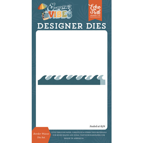 Echo Park - Summer Vibes Collection - Designer Dies - Border Waves