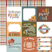 Echo Park - Sweater Weather Collection - 12 x 12 Double Sided Paper - 4 x 4 Journaling Cards