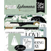 Echo Park - Wedding Bells Collection - Ephemera