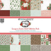 49 and Market - Evergreen Season Collection - 12 x 12 Collection Paper Pack