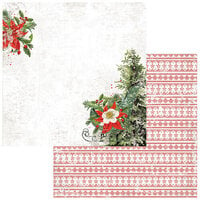 49 and Market - Evergreen Season Collection - 12 x 12 Double Sided Paper - Rejoice in the Season