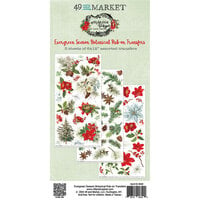 49 and Market - Evergreen Season Collection - Rub- On Transfers - Essentials