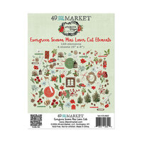 49 and Market - Evergreen Season Collection - Ephemera - Mini Laser Cuts - Elements