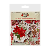 49 and Market - Evergreen Season Collection - Chipboard Set