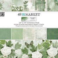 49 and Market - Color Swatch Willow Collection - 12 x 12 Paper Collection