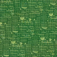 Graphic 45 - Sunshine On My Mind Collection - 12 x 12 Double Sided Paper - Sunshine On My Mind