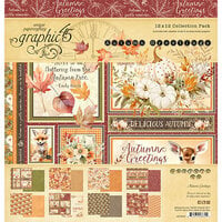 Graphic 45 - Autumn Greeting Collection - 12 x 12 Collection Pack