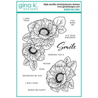 Gina K Designs - Clear Photopolymer Stamps - Sending You A Smile