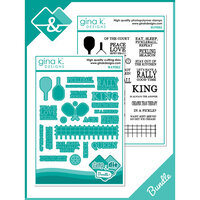 Gina K Designs - Die And Clear Photopolymer Stamp Set - In A Pickle