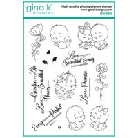 Gina K Designs - Clear Photopolymer Stamps - Love Birds