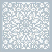 Gina K Designs - Stencils - Square Mandala