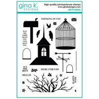 Gina K Designs - Clear Photopolymer Stamps - Pretty Perches