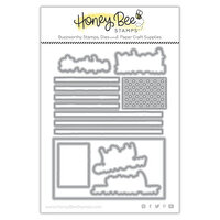 Honey Bee Stamps - Honey Cuts - Steel Craft Dies - United We Stand