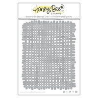 Honey Bee Stamps - Honey Cuts - Steel Craft Dies - Burlap Background