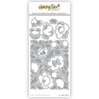 Honey Bee Stamps - Honey Cuts - Steel Craft Dies - Bold Backgrounds Vintage Roses