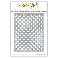 Honey Bee Stamps - Paradise Collection - Honey Cuts - Steel Craft Dies - Garden Lattice Cover Plate - Top