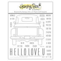 Honey Bee Stamps - Clear Photopolymer Stamps - Big Pickup Tailgate