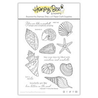 Honey Bee Stamps - The Perfect Day Collection - Clear Photopolymer Stamps - Seashells