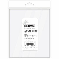 Hero Arts - Acetate Sheets - 5 x 6 - 20 Pack