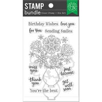 Hero Arts - Die and Clear Photopolymer Stamp Set - Flowers in Vase