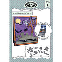 Karen Burniston - Craft Dies - Halloween Scene