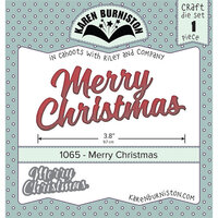 Karen Burniston - Craft Dies - Merry Christmas