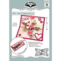 Karen Burniston - Craft Dies - Heart Collage Pop-Up