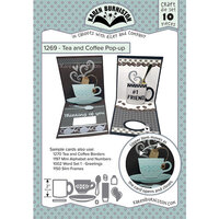 Karen Burniston - Craft Dies - Tea And Coffee Pop-Up