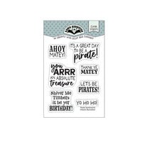 Karen Burniston - Clear Photopolymer Stamps - Pirate Sentiments