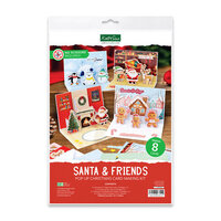 Katy Sue Designs - Card Making Kit - Santa And Friends