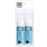 Kuretake - ZIG - Memory System - 2 Way Glue - Broad Tip - 2 Piece Set