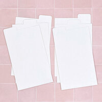 LDRS Creative - Squirrel and Vine - Cling And Store Collection - White Tabbed Dividers - Standard