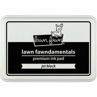 Lawn Fawn - Premium Dye Ink Pad - Jet Black