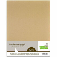 Lawn Fawn - 8.5 x 11 Cardstock - Kraft - 10 Pack