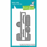 Lawn Fawn - Lawn Cuts - Dies - Let's Toast Pull Tab Add-On