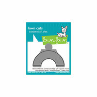 Lawn Fawn - Lawn Cuts - Dies - Reveal Wheel - Semicircle Add-On